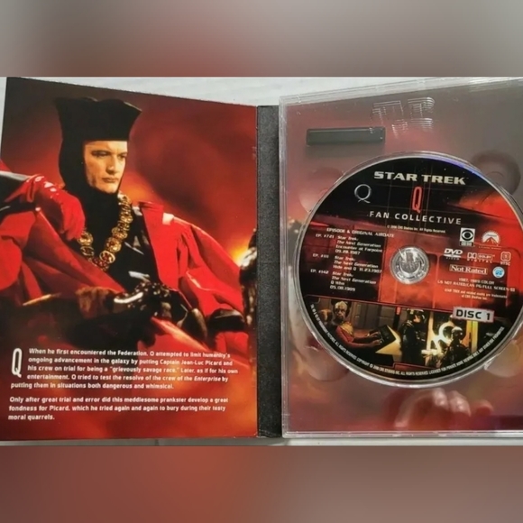 Star Trek Q Fan Collective (2006, DVD, 4-Disc) - Picture 5 of 7